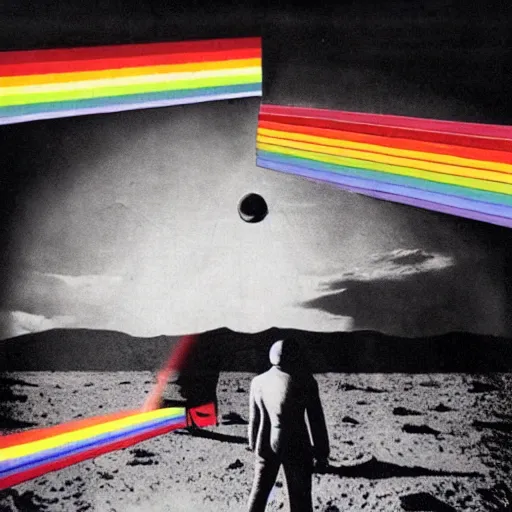 Prompt: pink floyd dark side of the moon