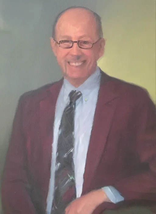 Image similar to An Oil Painting of Dr. Michael Heiser