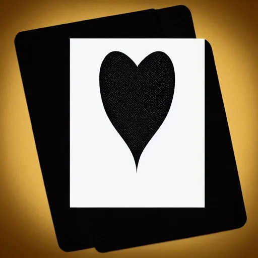 Image similar to jack of heart card futuristic ultrarealistic center of card blank background