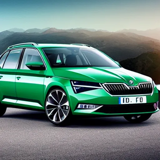 Prompt: The Skoda Octavia if they brought it back in 2022