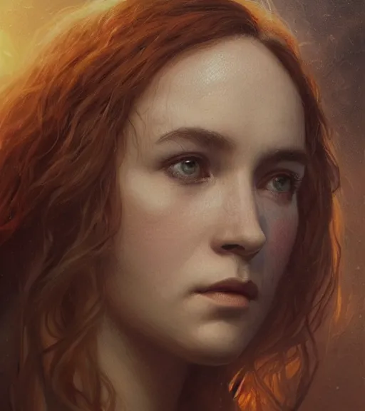 Prompt: riveting seductive oracle of delphi portrait, rim light, mysterious atmospheric lighting, painted, intricate, volumetric lighting, beautiful, rich deep colours masterpiece, golden hour, sharp focus, ultra detailed, by leesha hannigan, ross tran, thierry doizon, kai carpenter, ignacio fernandez rios