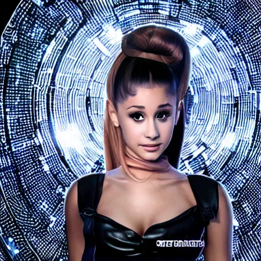 Image similar to Ariana Grande in star wars. 8K resolution. award winning photography,