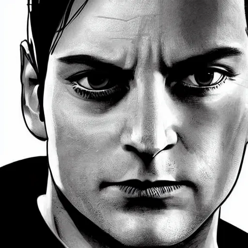 Image similar to Tobey Maguire as Batman