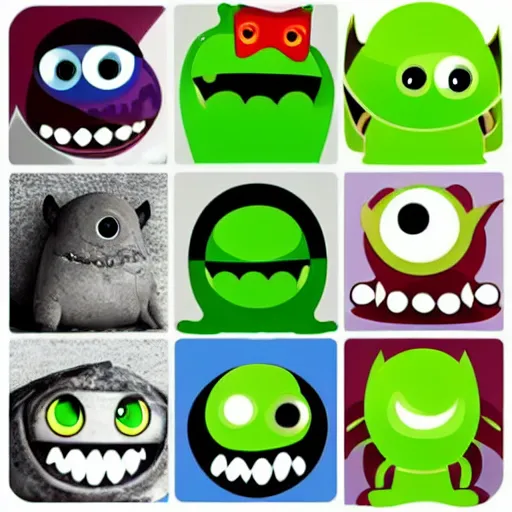 Image similar to cute monsters