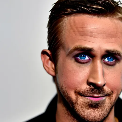 Prompt: photo of Ryan Gosling playing the new Joker