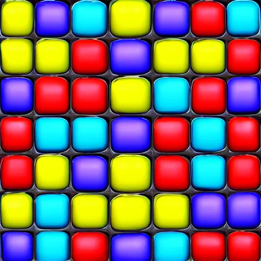 Prompt: repeating tile background of candy