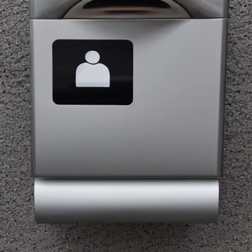 Prompt: commercial washroom hand dryer, metal vent and button, detailed instructions, shot on iphone