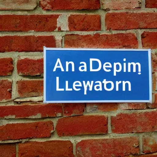 Image similar to a sign that says'deep learning'