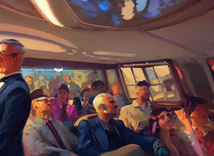 Image similar to large oligarch riding a coach pulled by crowd if poor people in harness Mandelbrot fractal by Craig Mullins, ilya kuvshinov, krenz cushart, artgerm trending on artstation by Edward Hopper and Dan Mumford and WLOP and Rutkovsky, Unreal Engine 5, Lumen, Nanite