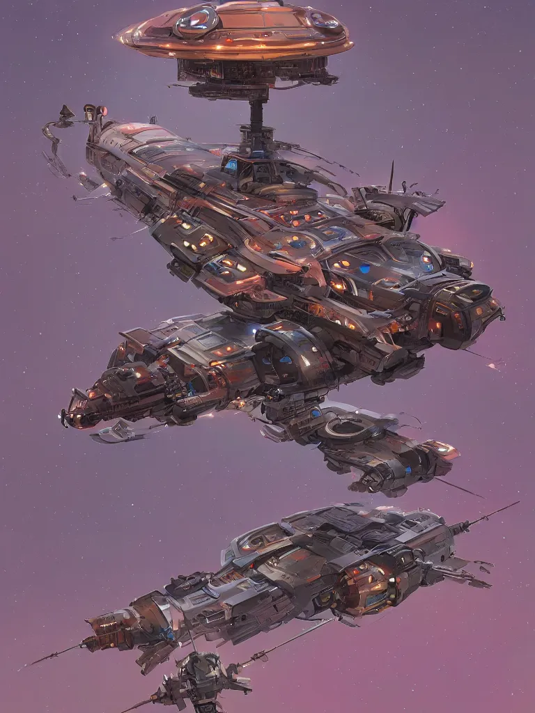 Image similar to dream bot mothership by disney concept artists, blunt borders, rule of thirds