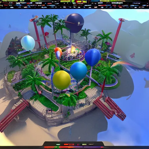 Image similar to bloons tower defense monkey 3 d ray tracing render, intricate, 8 k