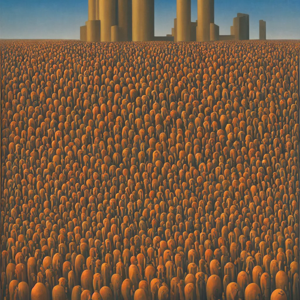 Prompt: a single! colorful! fungus tower clear empty sky, a high contrast!! ultradetailed photorealistic painting by george tooker, hard lighting, masterpiece