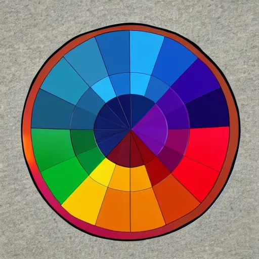 Prompt: color wheel