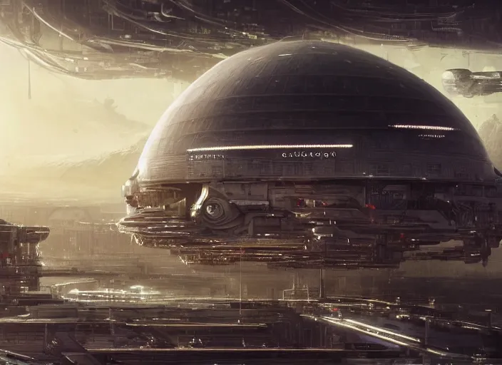 Prompt: cult of technology, exterior, scifi, machines, artificial intelligence, ultra realistic, highly detailed, brain in a vat!!, futuristic landscape, beautiful, industrial, city, utopian architecture, coruscant, birds eye view, atmosphere, masterpiece, epic lighting, bright, cinematic, art by jan urschel and neil blevins