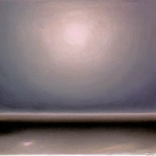 Image similar to the abstract painting'arctic void ', by caspar david friedrich, by rothko