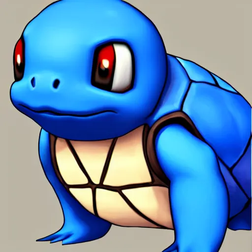 Prompt: photorealistic squirtle