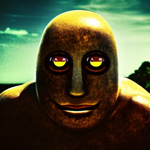 Prompt: a cyclops, giant with 1 eye, high resolution film still, HDR color, 4k