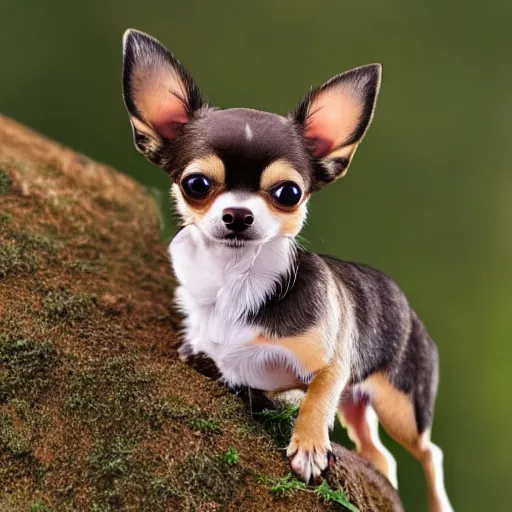 Prompt: photo of a hybrid between an ant and a chihuahua