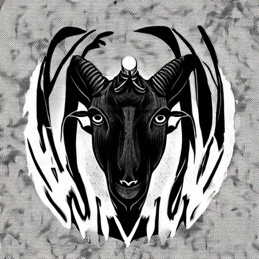 Image similar to goat, heavy metal