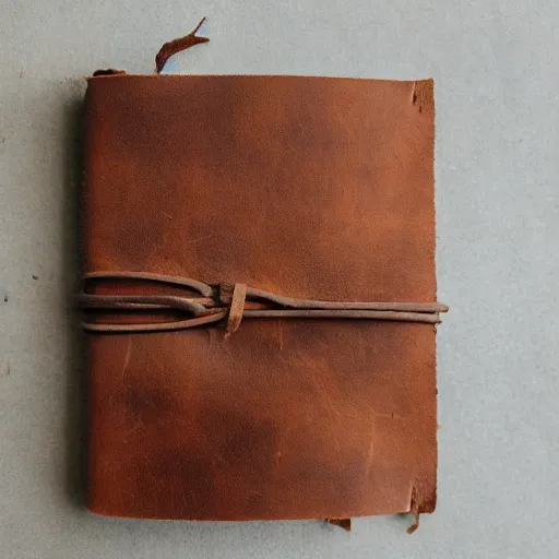 Image similar to old leather book