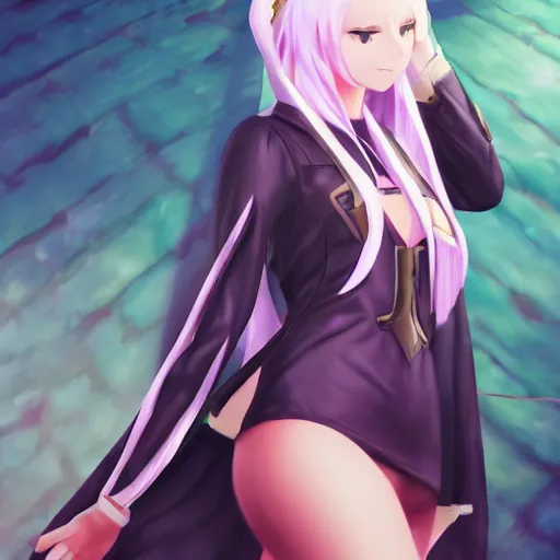 Prompt: beautiful full body image of chloe von einzbern from fate, fate / kaleid liner prisma illya, high details, high resolution, noise filtered, artstation, 4 k, highly detailed, high quality, digital painting masterpiece, beautiful brush strokes