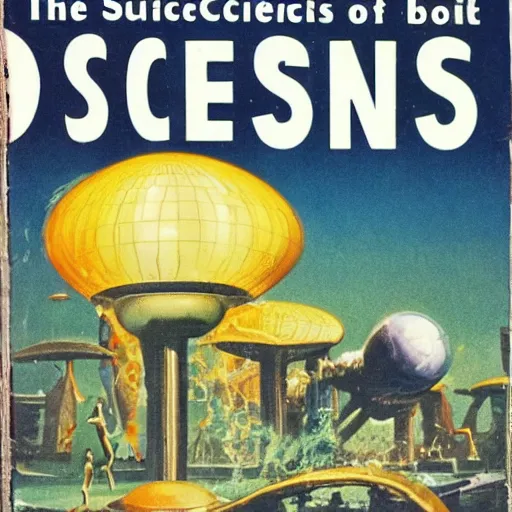 Image similar to the cover of a 1960s science fiction novella