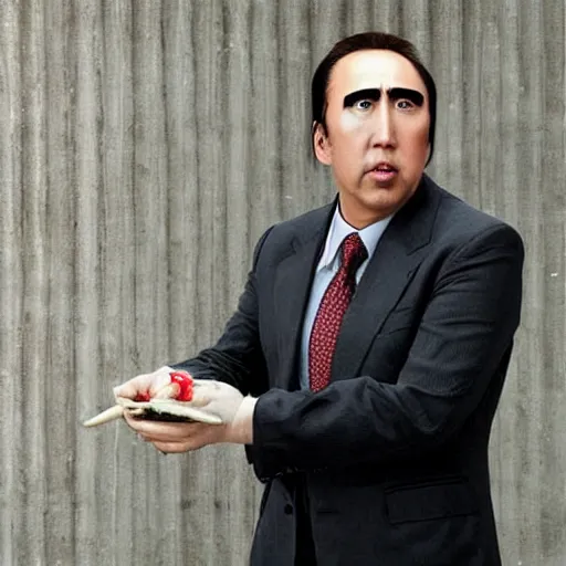 Prompt: Asian Nicolas Cage