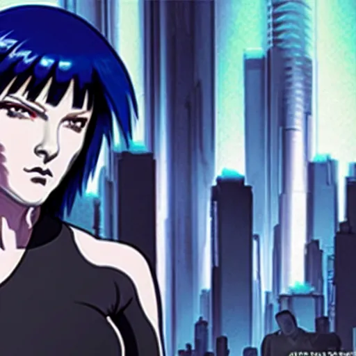 Image similar to ghost in the shell android »