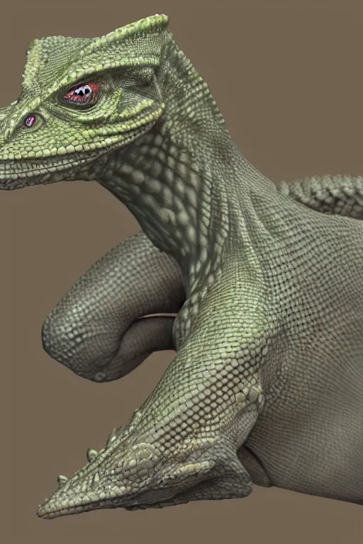 Image similar to lizardman, gray scales, anime, hd,