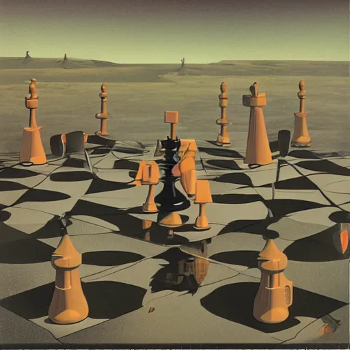 Image similar to a clean chessboard, Dan McPharlin, Ralph McQuarrie