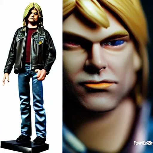 Image similar to kurt cobain action figure