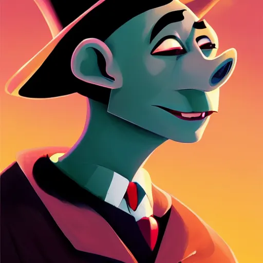 Image similar to face icon stylized minimalist beetlejuice, loftis, cory behance hd by jesper ejsing, by rhads, makoto shinkai and lois van baarle, ilya kuvshinov, rossdraws global illumination