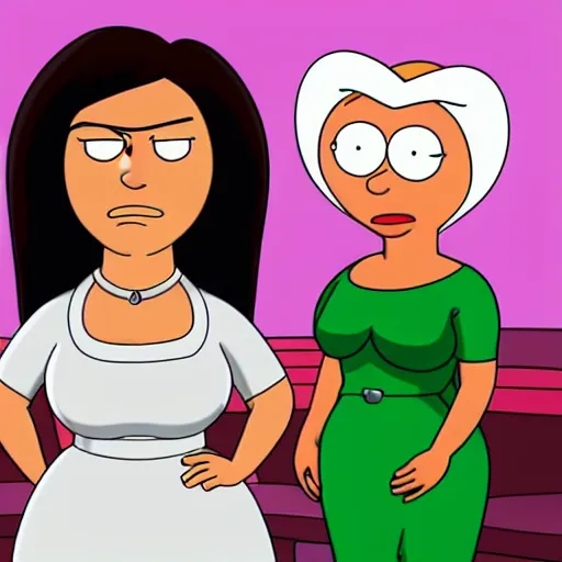 Image similar to kim kardashian in family guy