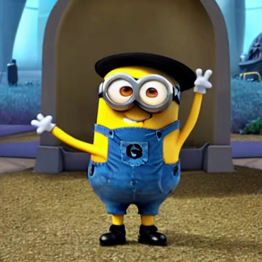 Image similar to angry minion steaming out of ears, despicable me