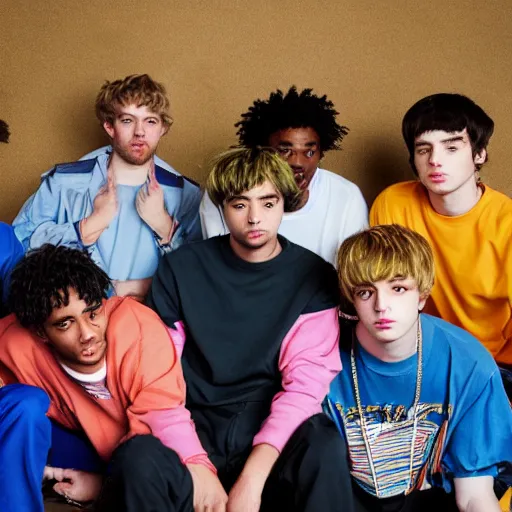 Prompt: brockhampton portrait