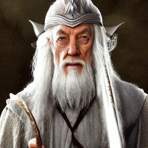 Image similar to gandalf as a woman, a female gandalf