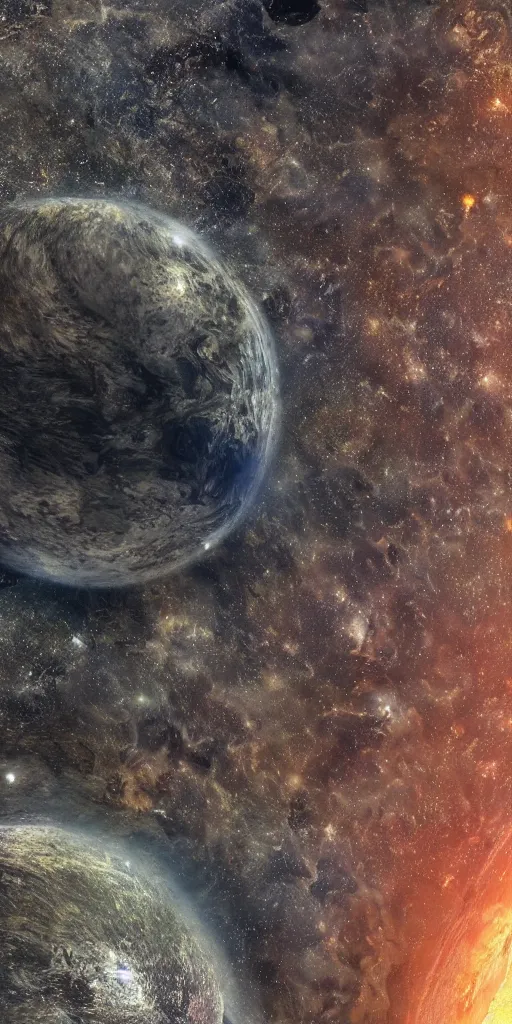 Image similar to planet foreign planet surface, 8k highly professionally detailed, HDR,