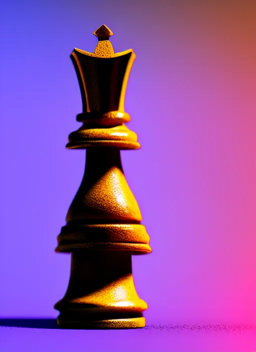 Image similar to ( queen chess piece, by vinayak pandurang karmarkar, isometric viewpoint sharpfocus, photorealism, soft diffuse autumn lights, some sun light ray, dark room wall, canon 5 d 5 0 mm lens