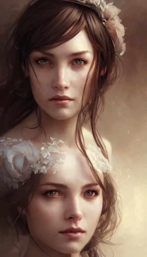 Image similar to englishwoman with a dreamy facial expression, intricate, elegant, highly detailed, digital painting, art station, concept art, smooth, sharp focus, illustration, art by artgerm and greg rutkowski and