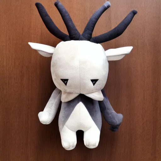 Prompt: minotaur plushie