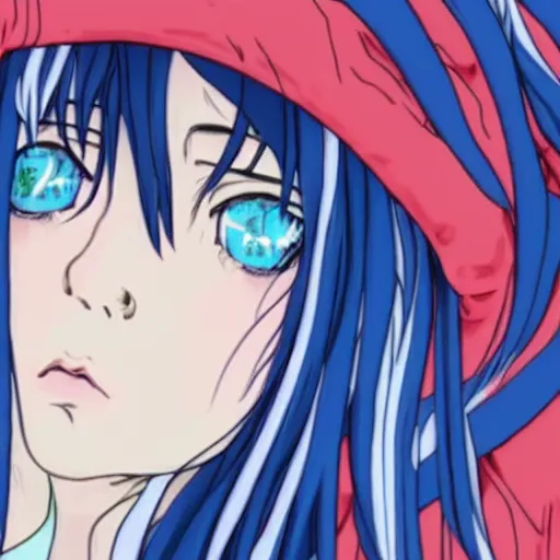Image similar to Billie Eilish as A Japan anime 4k detail