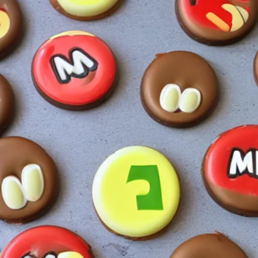 Image similar to mario kart fudge drizzle cookie