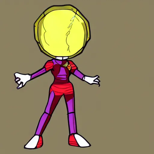 Prompt: modern mind! ( comet suit ) from mother 4 oddityrpg deviantart