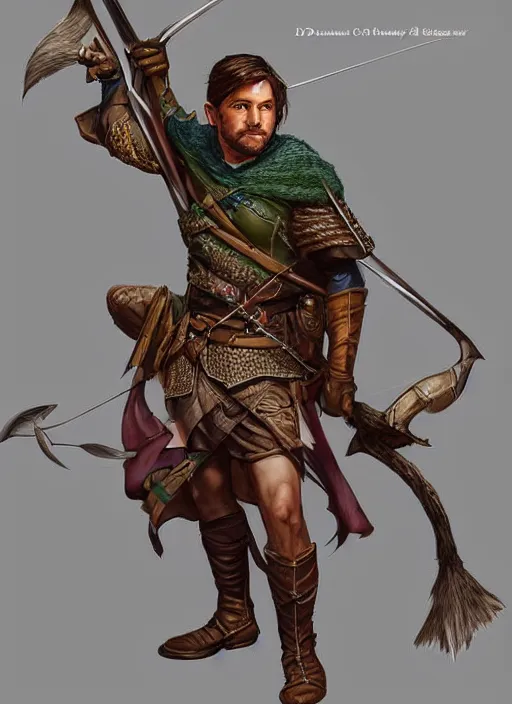 bowman archer, robin hood, ultra detailed fantasy, | Stable Diffusion