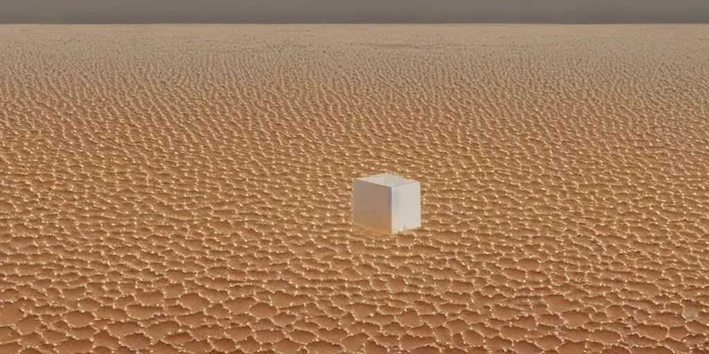 Image similar to real white honeycomb organic building with dripping honey by tomas gabzdil libertiny sitting on the arizona desert, film still from the movie directed by denis villeneuve arrival movie aesthetic with art direction by zdzisław beksinski, telephoto lens, shallow depth of field