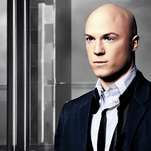 Prompt: lex luthor deom smallville, photograph