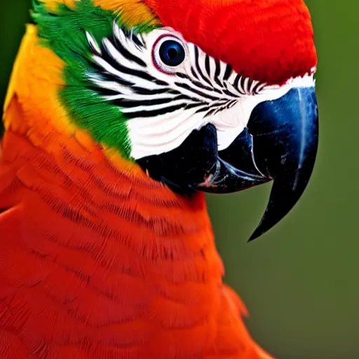 Image similar to close up of a beautiful parrot pheasant