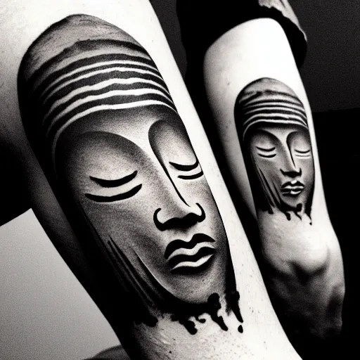 Image similar to zen enlightenment ink