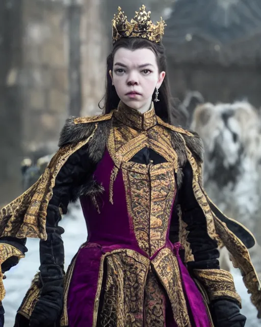 Prompt: anya taylor - joy in a queen's gambit