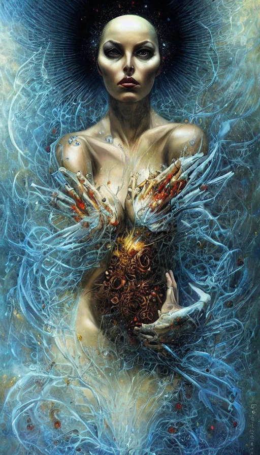 Image similar to The end of an organism, by Karol Bak